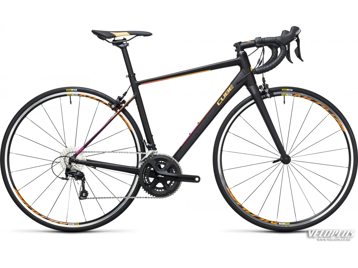Bike Cube Axial WLS Race black´n´orange 53 cm