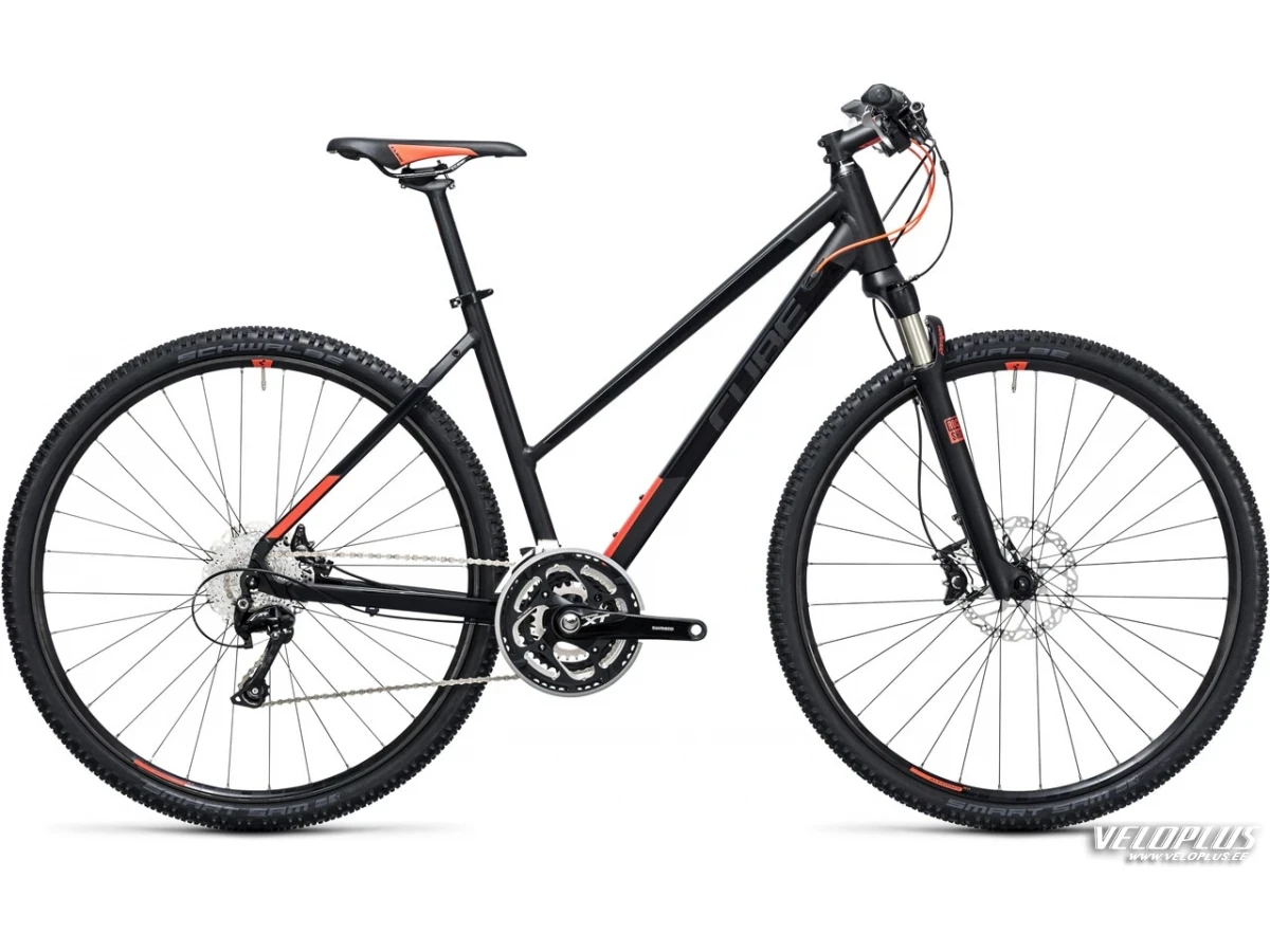 Bike Cube Tonopah Pro black-flashred trapeze 46 cm