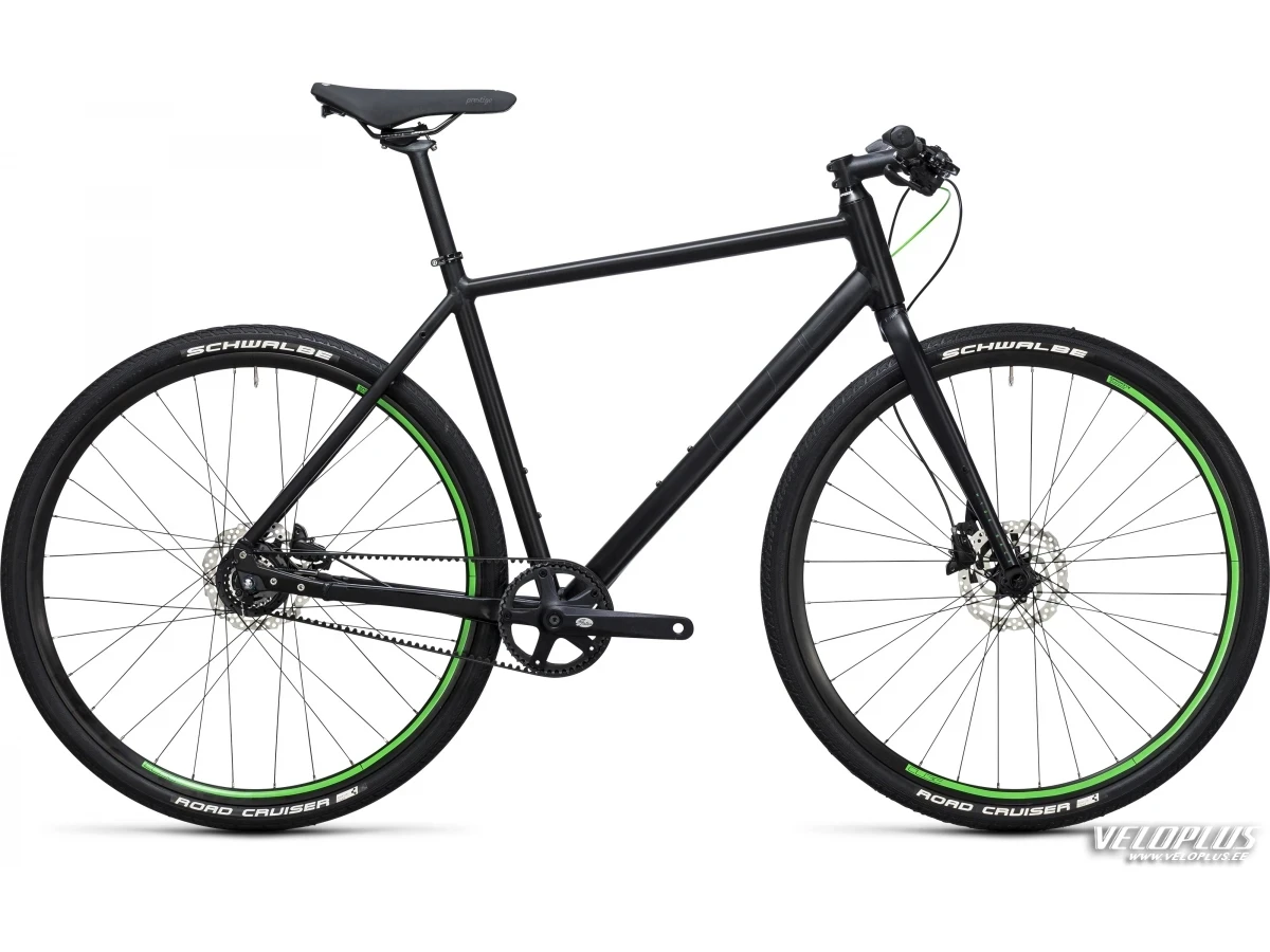 Bike Cube Hyde Race black´n´flashgreen 54 cm