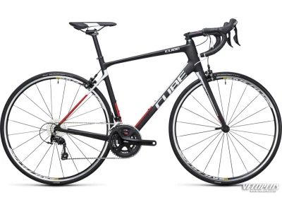 Ratas Cube Attain GTC carbon-punane 53 cm
