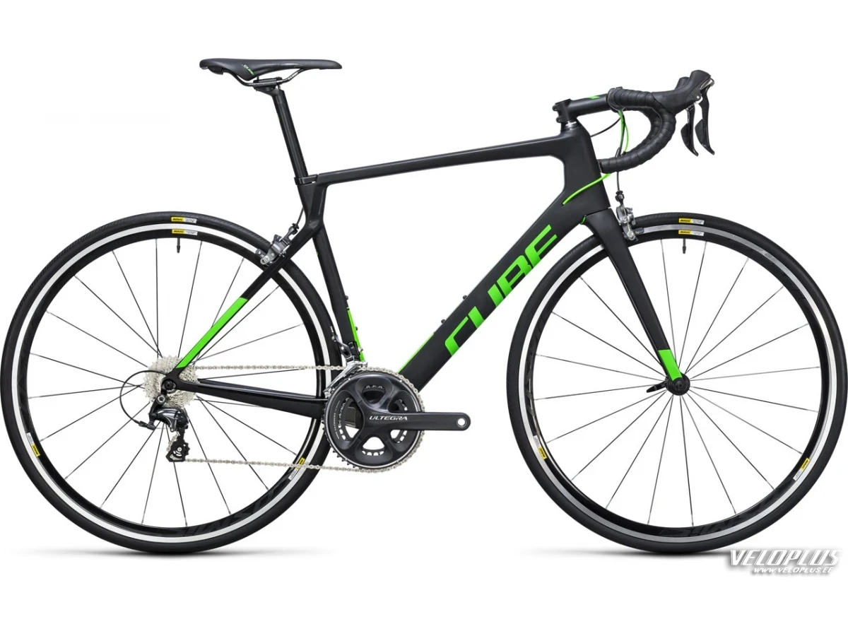 Bелосипед Cube Cube Agree C:62 Pro carbon´n´flashgreen 53 cm
