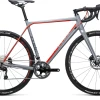 Ratas Cube Cross Race Pro hall-punane 53 cm thumbnail 1