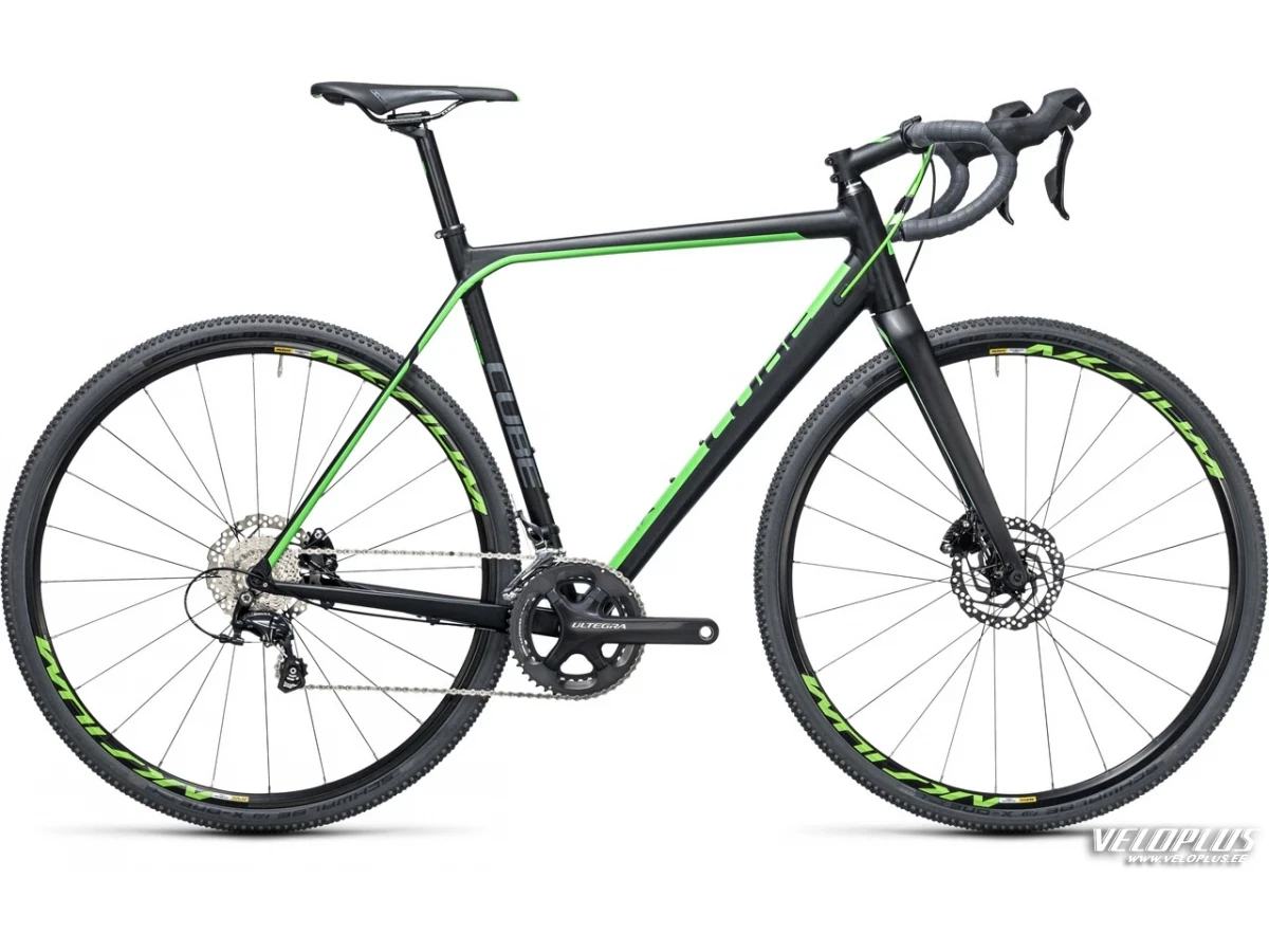 Bike Cube Cross Race SL black´n´green 56 cm