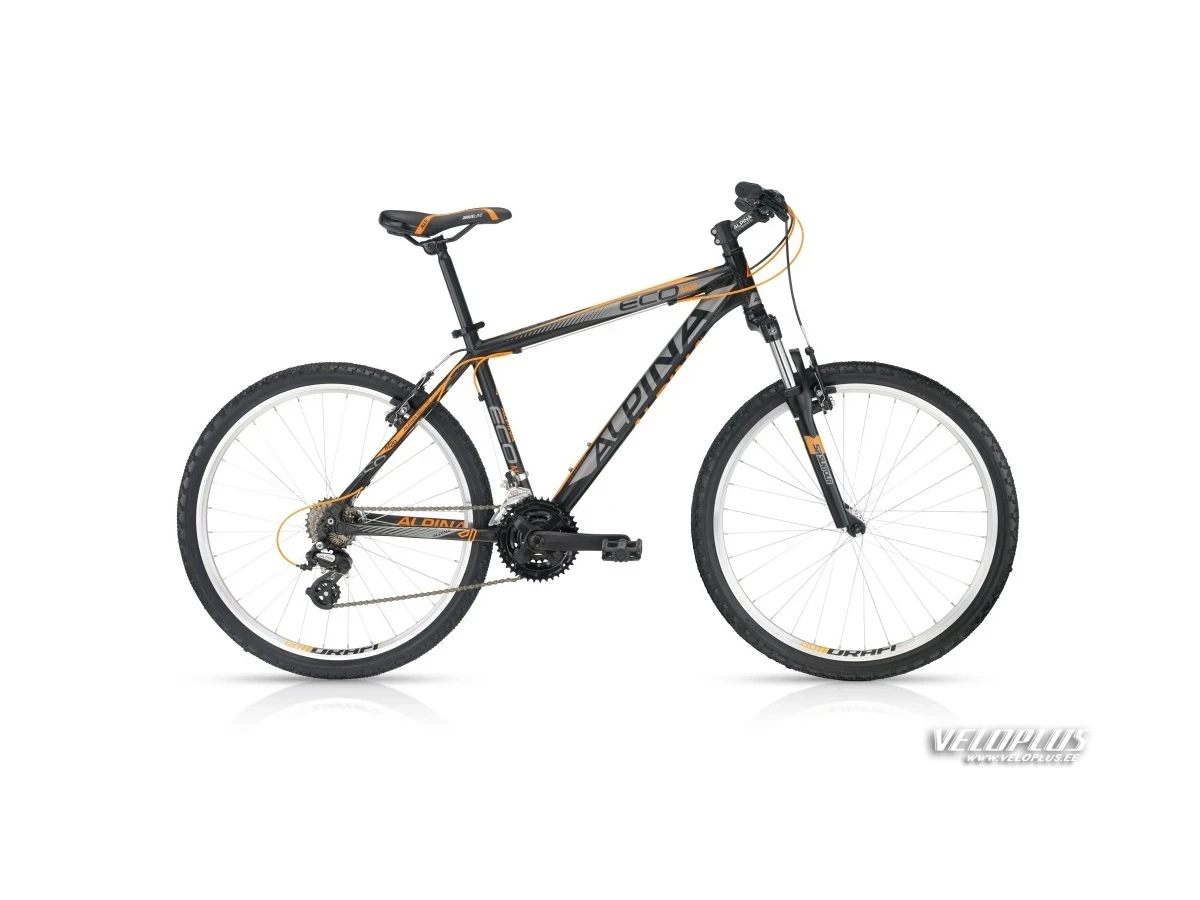 Bike ALPINA ECO M20 black-orange 15,5"