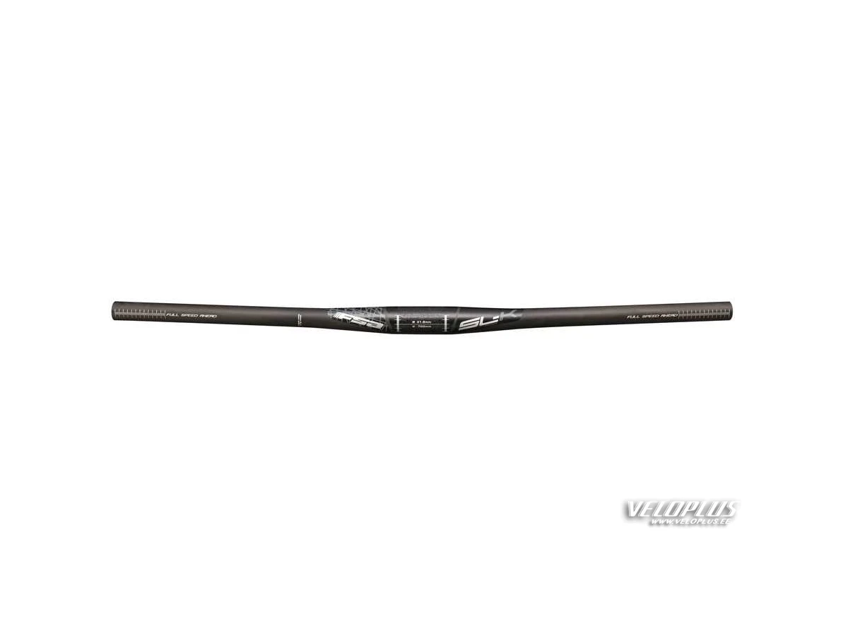 Handlebar FSA SL-K CSI 740mm A0 flat carbon/alloy black-grey