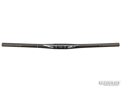 Handlebar FSA SL-K CSI 740mm A0 flat carbon/alloy black-grey