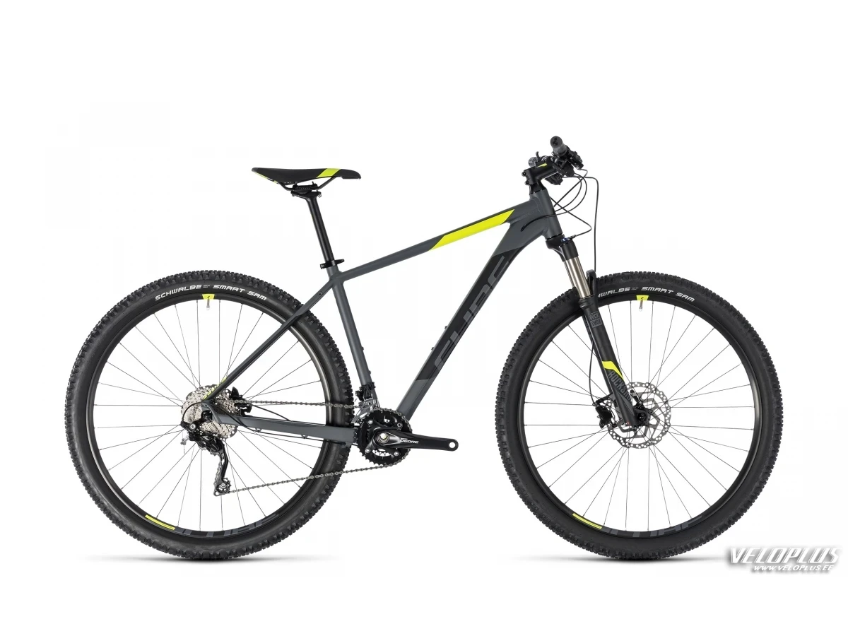 Bike Cube Attention SL grey´n´flashyellow 23"