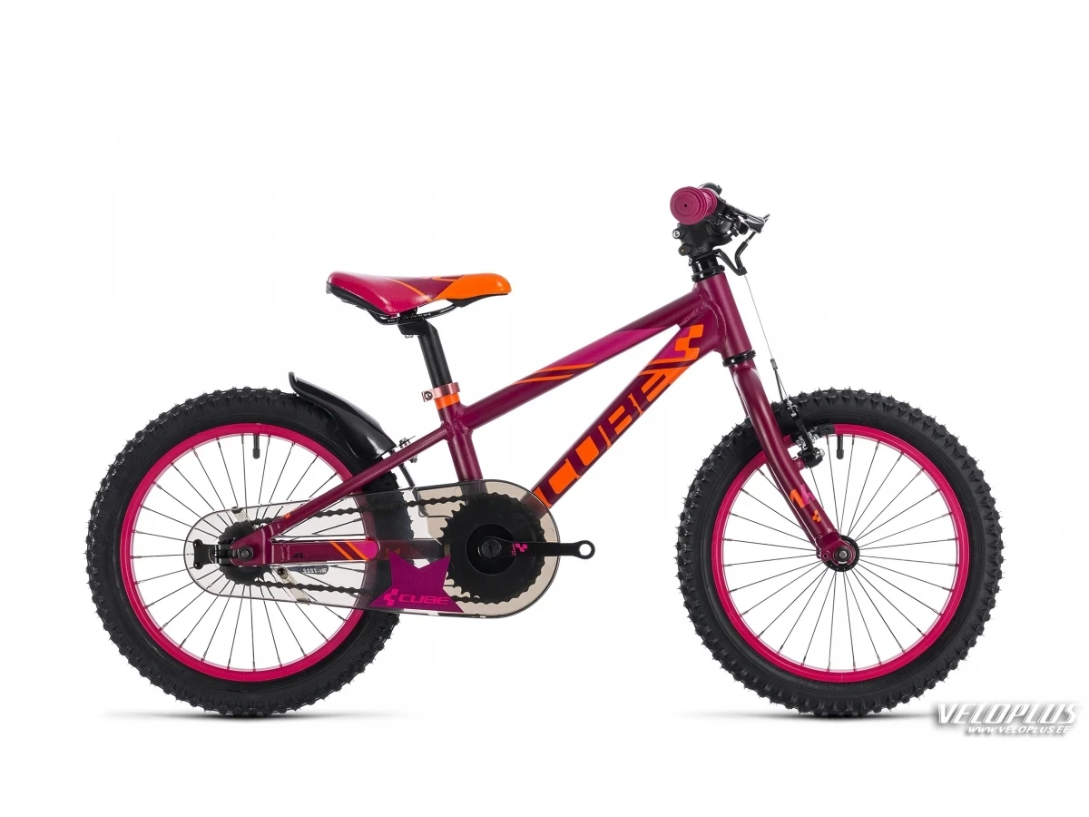 Велосипед Cube Kid 160 girl berry´n´pink 16"