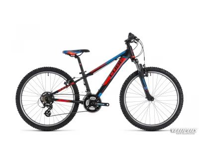 Ratas Cube Kid 240 must-punane-sinine 24"