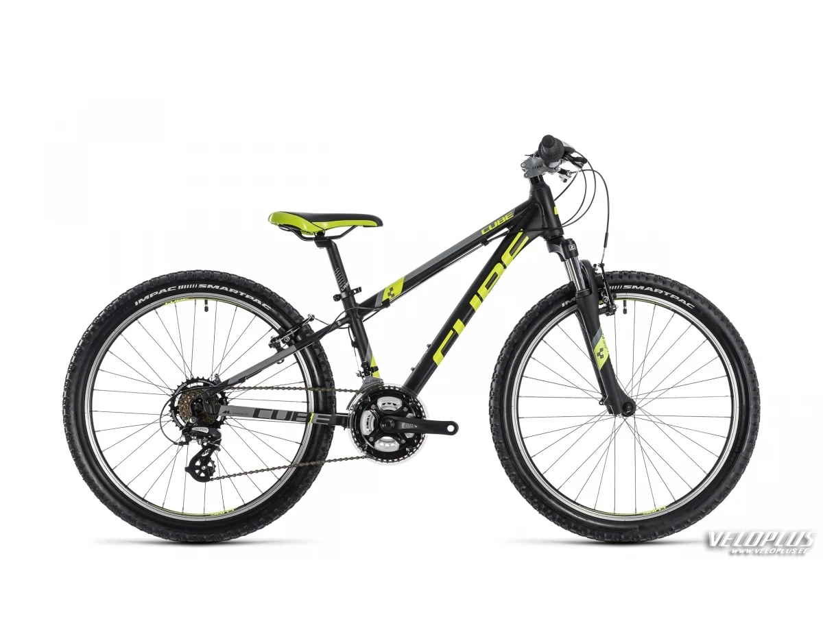 Bike Cube Kid 240 black´n´flashyellow 24"