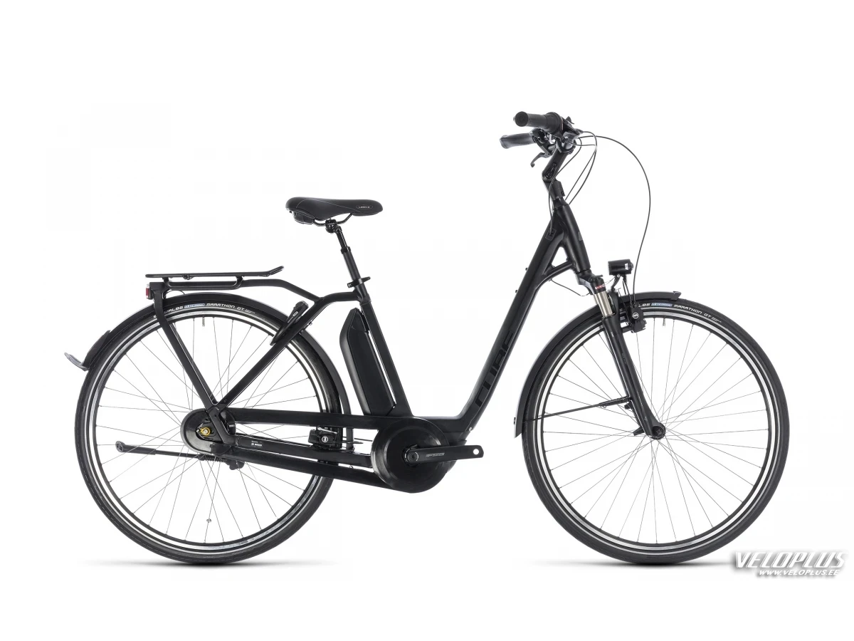 Elektriratas Cube Town Hybrid Pro 400 must-hall Easy Entry 54 cm
