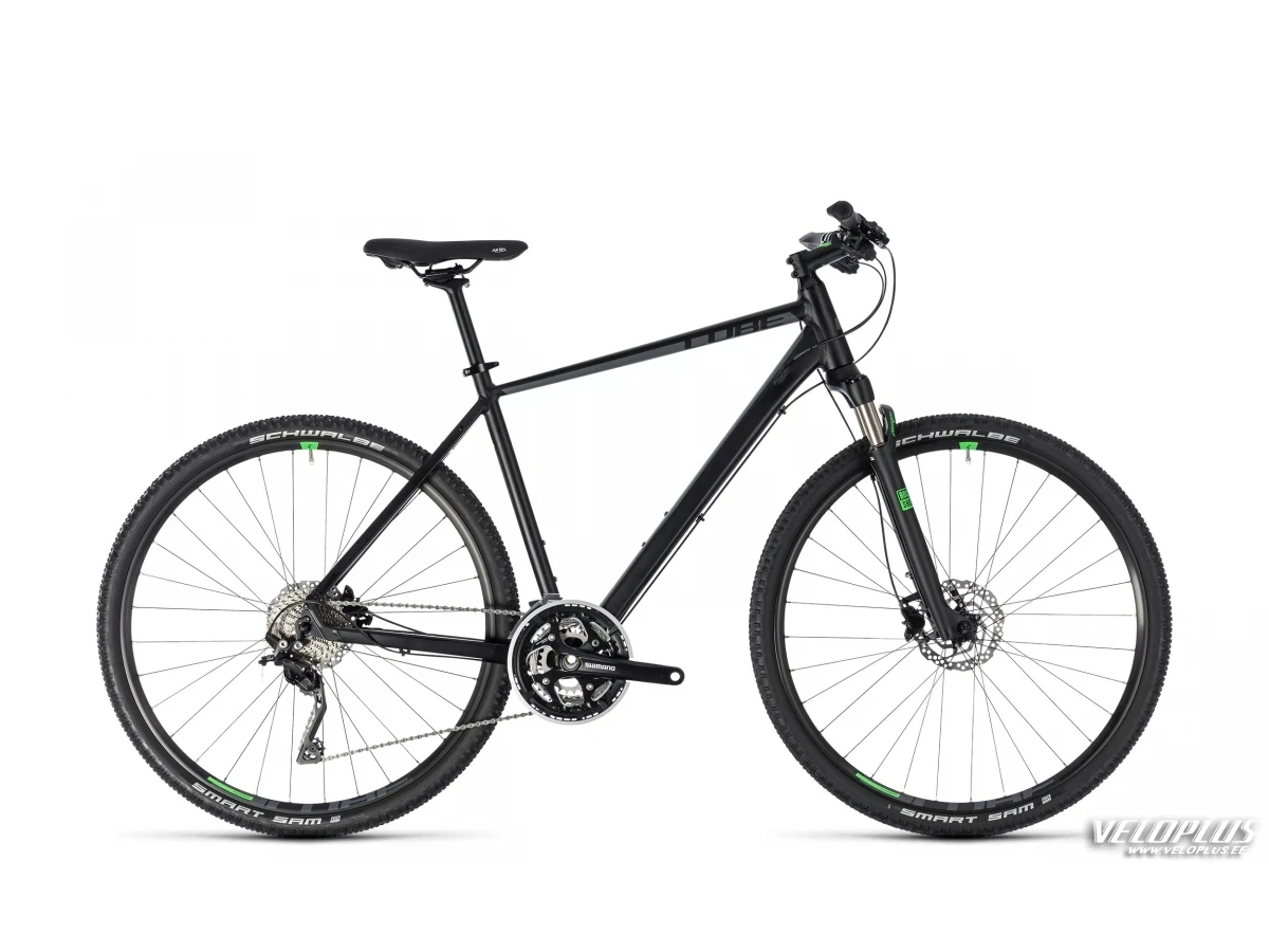 Bike Cube Cross black´n´green 54 cm
