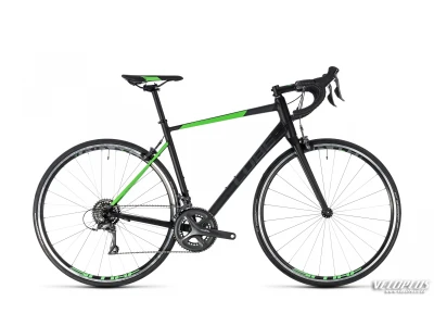 Велосипед Cube Attain black´n´flashgreen 60 cm