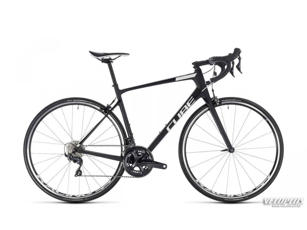 Ratas Cube Attain GTC SL carbon-valge 56 cm