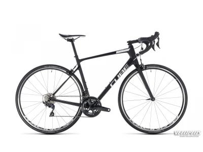 Ratas Cube Attain GTC SL carbon-valge 58 cm