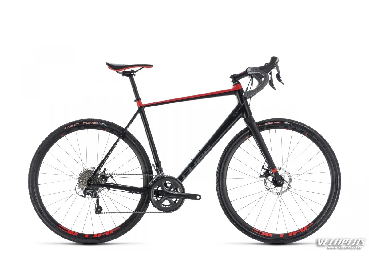 Ratas Cube Nuroad must-punane 58 cm