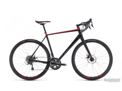 Ratas Cube Nuroad must-punane 61 cm