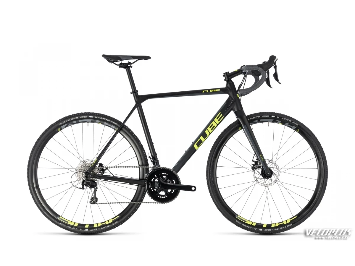 Bike Cube Cross Race black´n´flashyellow 56 cm