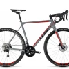 Ratas Cube Cross Race Pro hall-punane 53 cm thumbnail 1