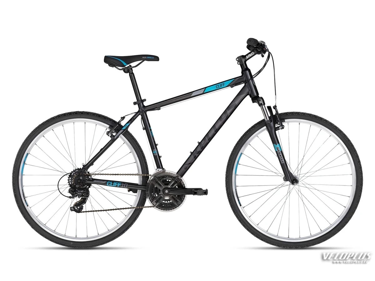 K18181 KELLYS Cliff 10 Black Blue 17"