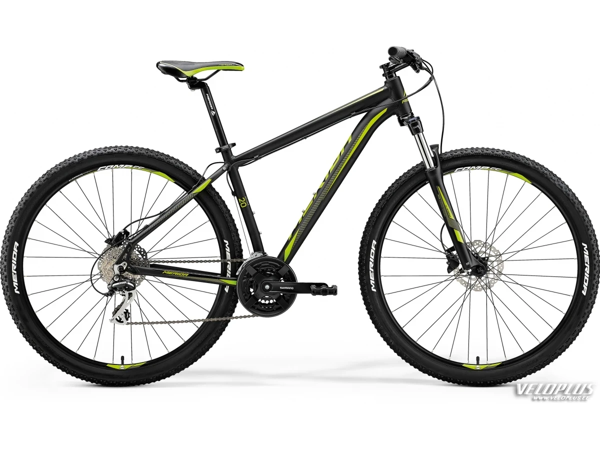 Bike Merida Big.Nine 20-D L(19) matt black(green)