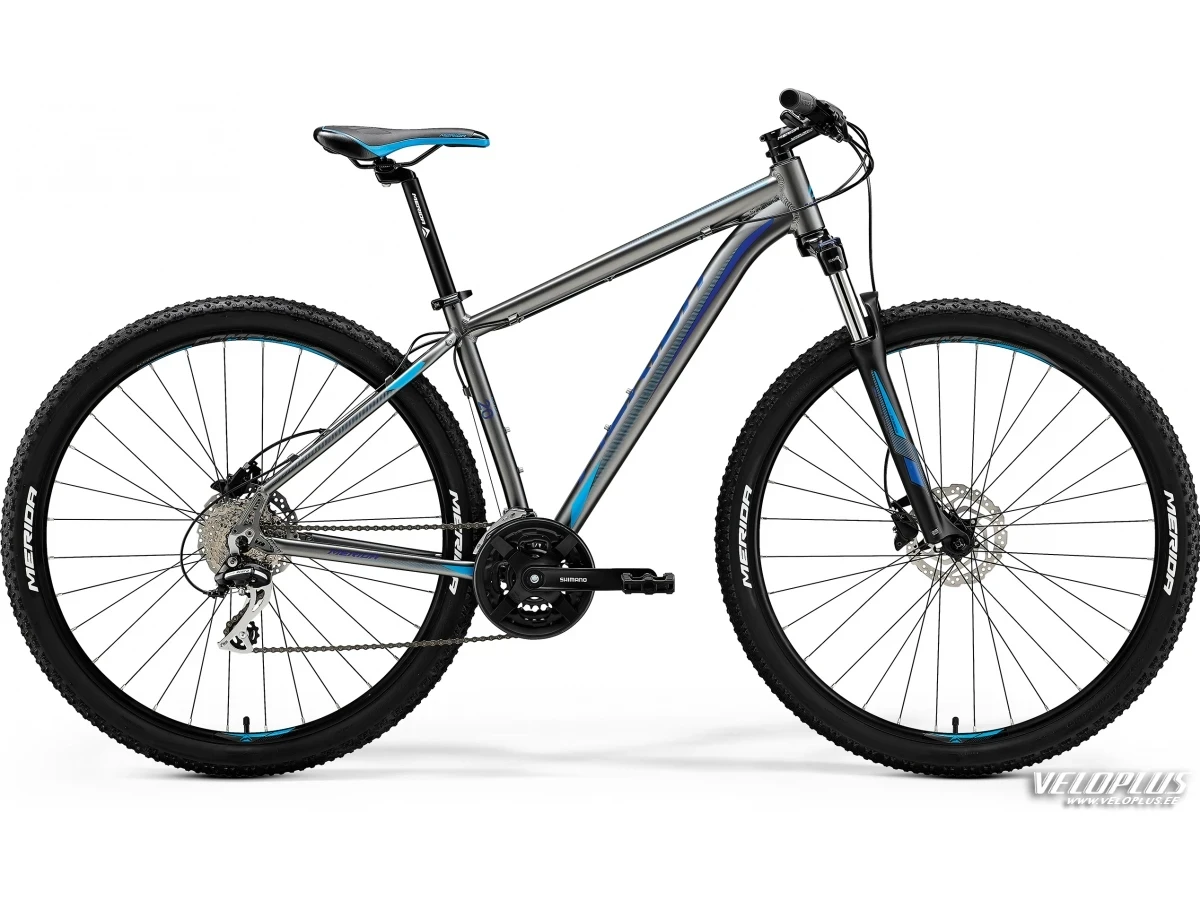 Велосипед Merida Big.Nine 20-D XXL(23) silk anthracite(sky blue/blue)