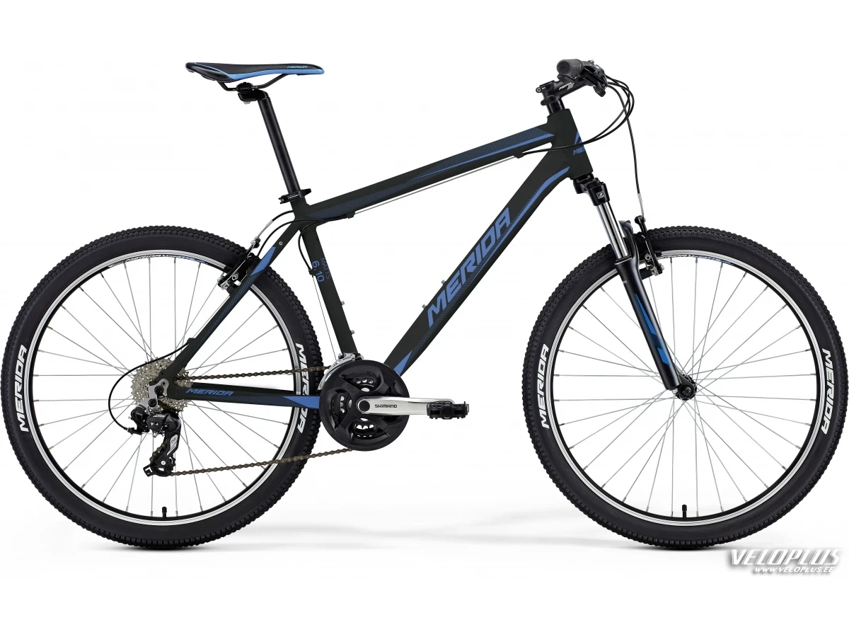 Bike Merida Matts 6.10-V M(18) matt black(blue)