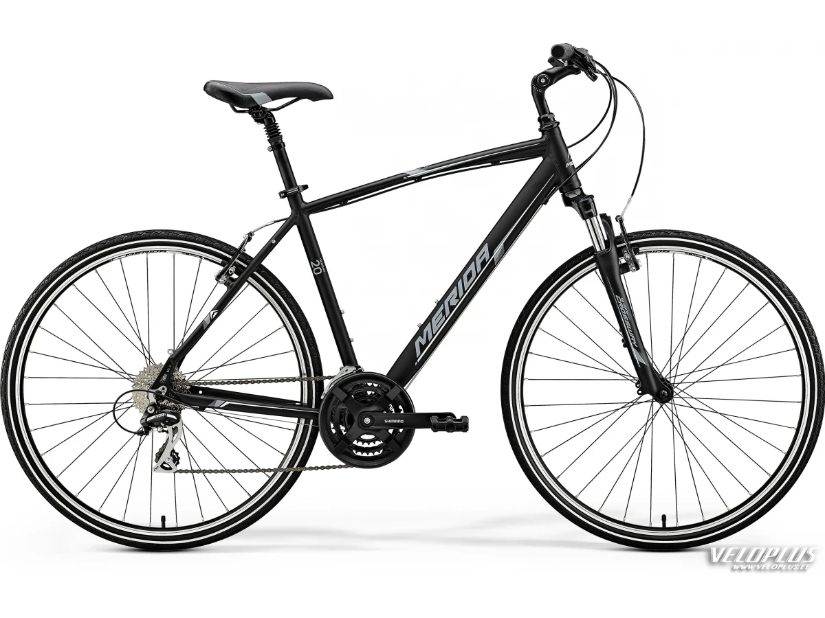 Polkupyörä Merida Crossway 20-V S(46) matt black(white/grey)