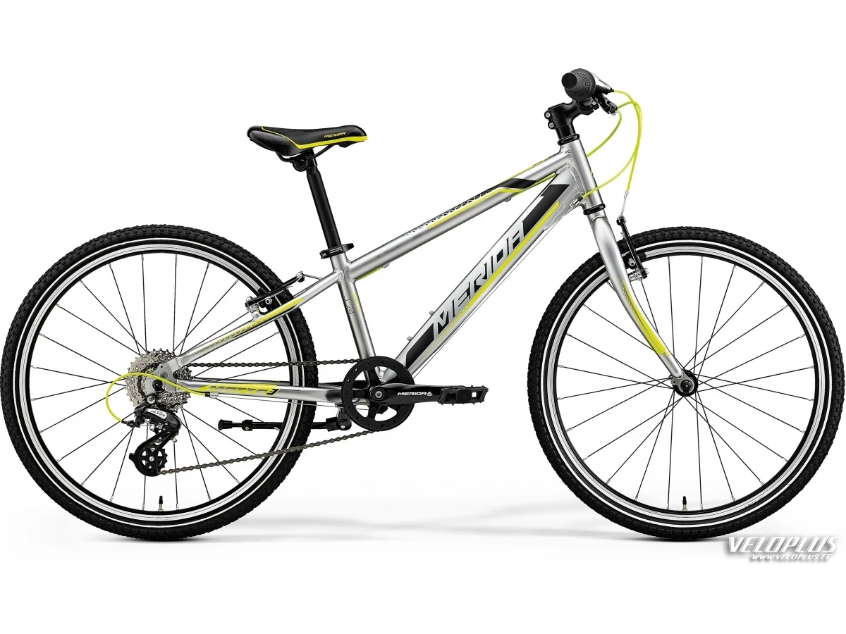 Велосипед Merida Matts J.24 Race  matt silver(green/black)