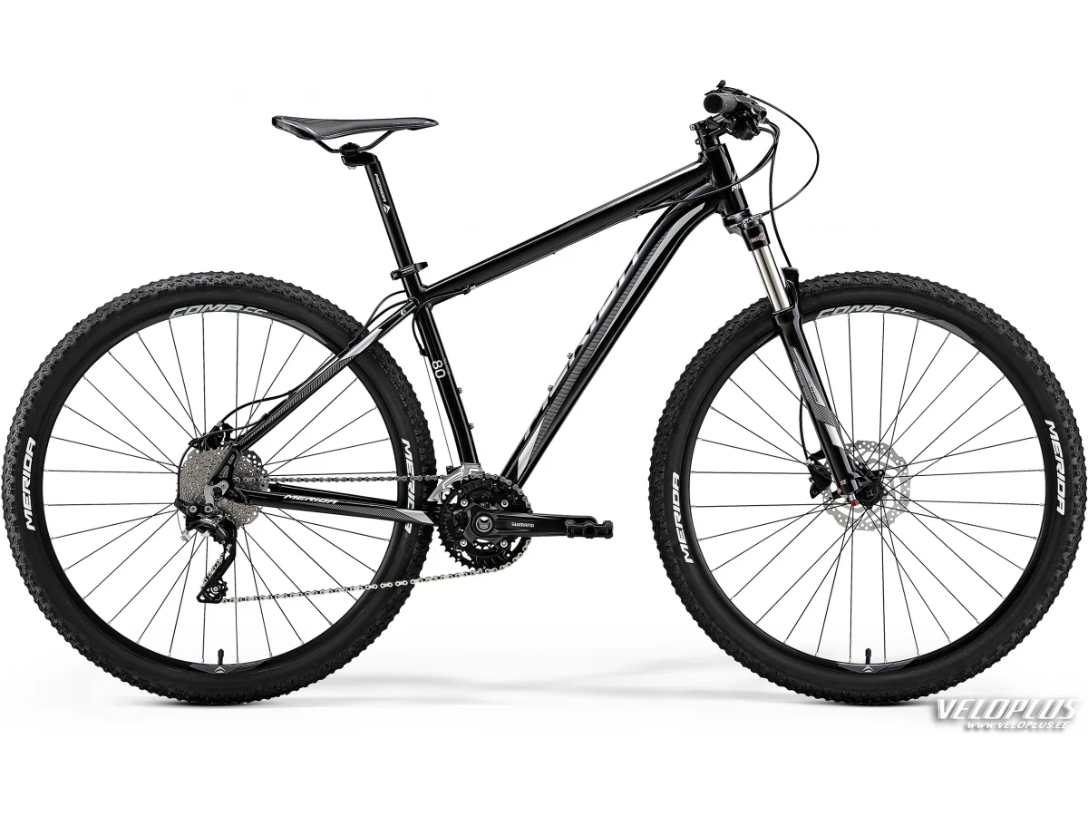 Велосипед Merida Big.Nine 80-D XXL(23) metallic black(silver)