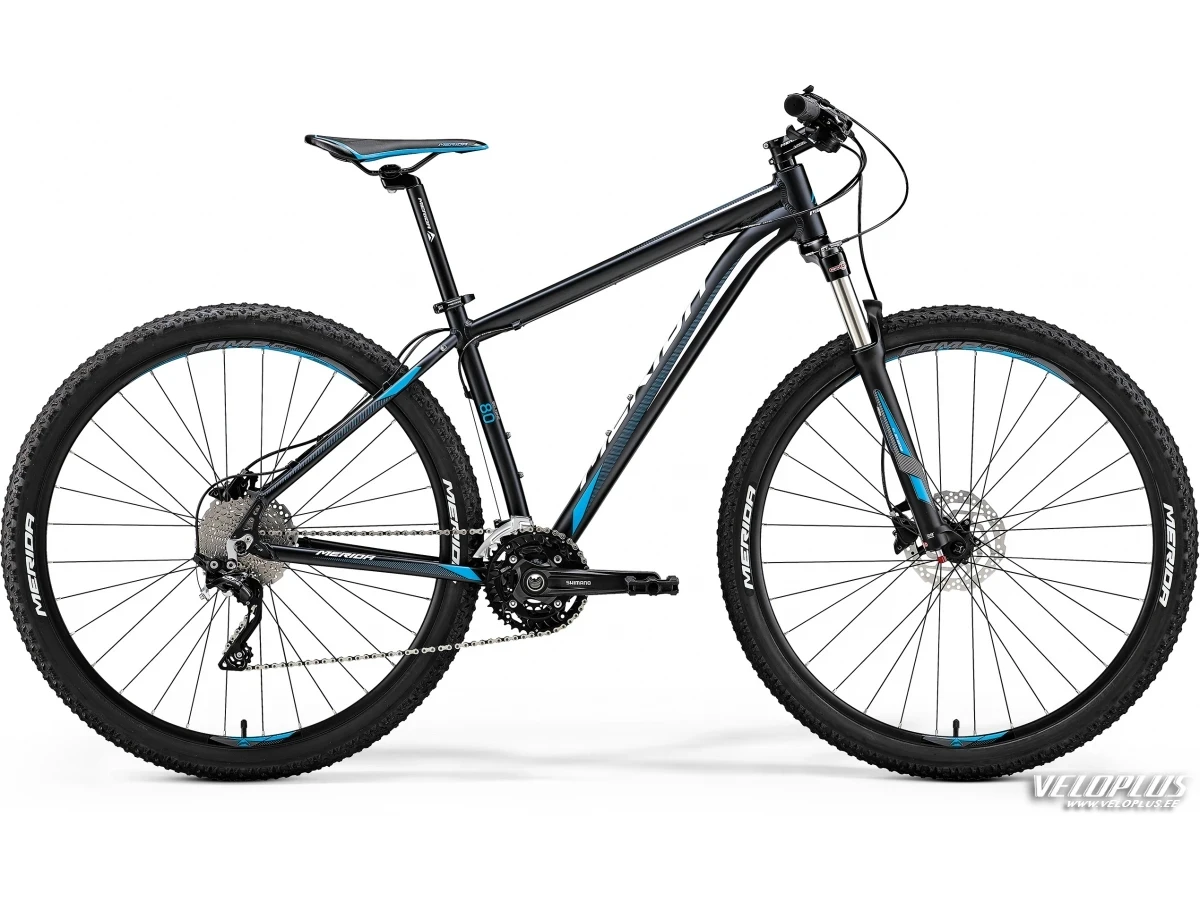 Велосипед Merida Big.Nine 80-D L(19) matt dark blue(blue/white)