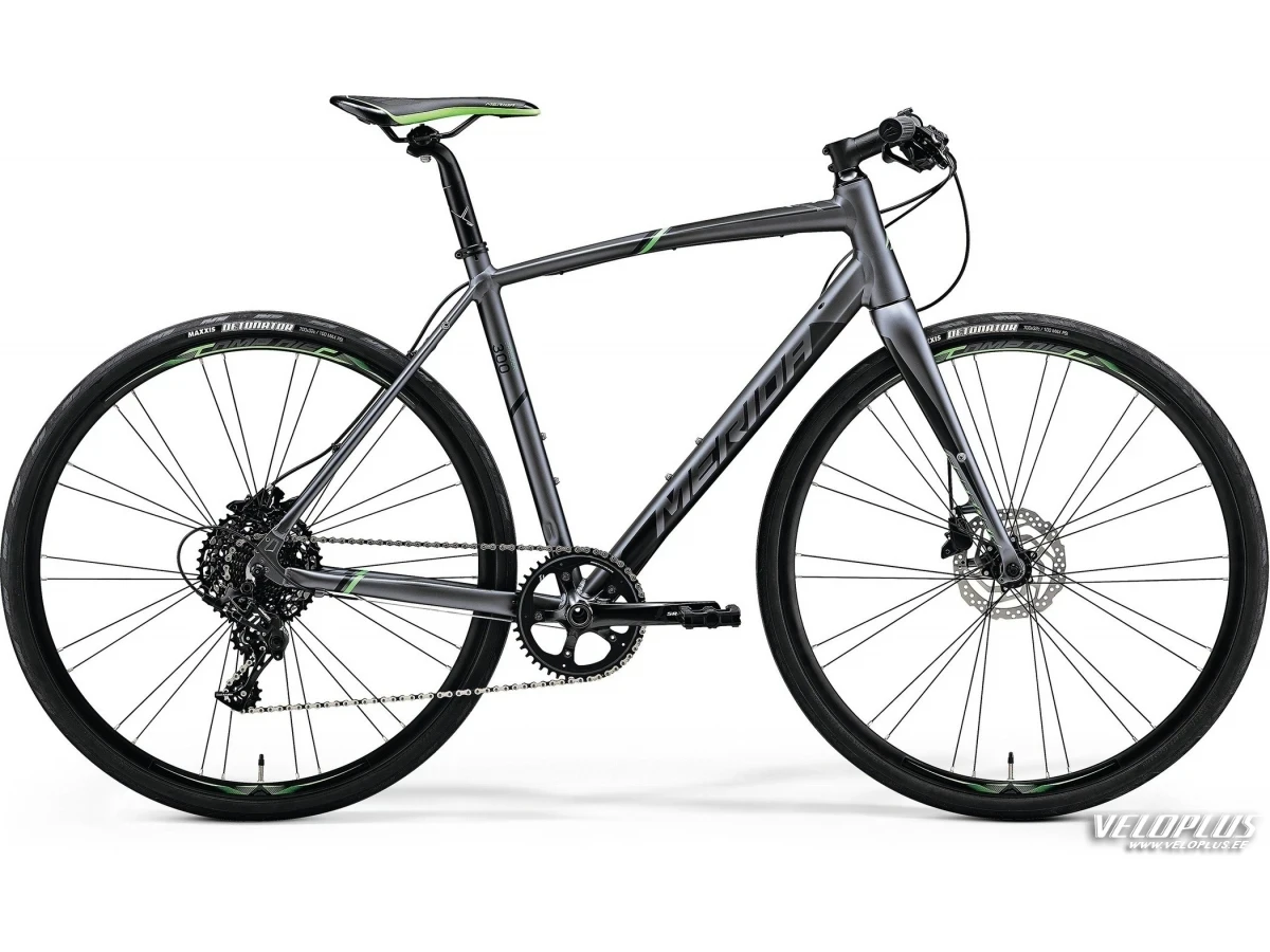 Ratas Merida Speeder 300 XL(59) hall-roheline-must