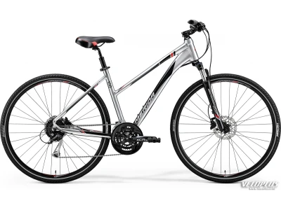 Ratas Merida Crossway 100 Lady L(55) hõbe-punane-must