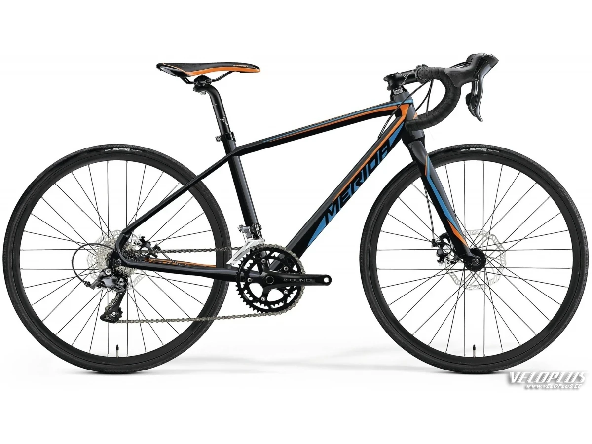 Junior Road Bike Merida Mission J Road S(39) black-orange-blue