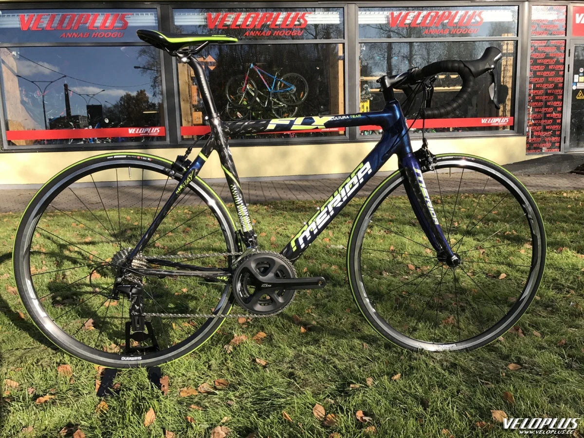 Bike Merida Scultura FLX 105 M blue green Veloplus