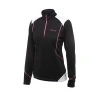 Shirt Craft half zip black-white-fuchsia woman L thumbnail 1