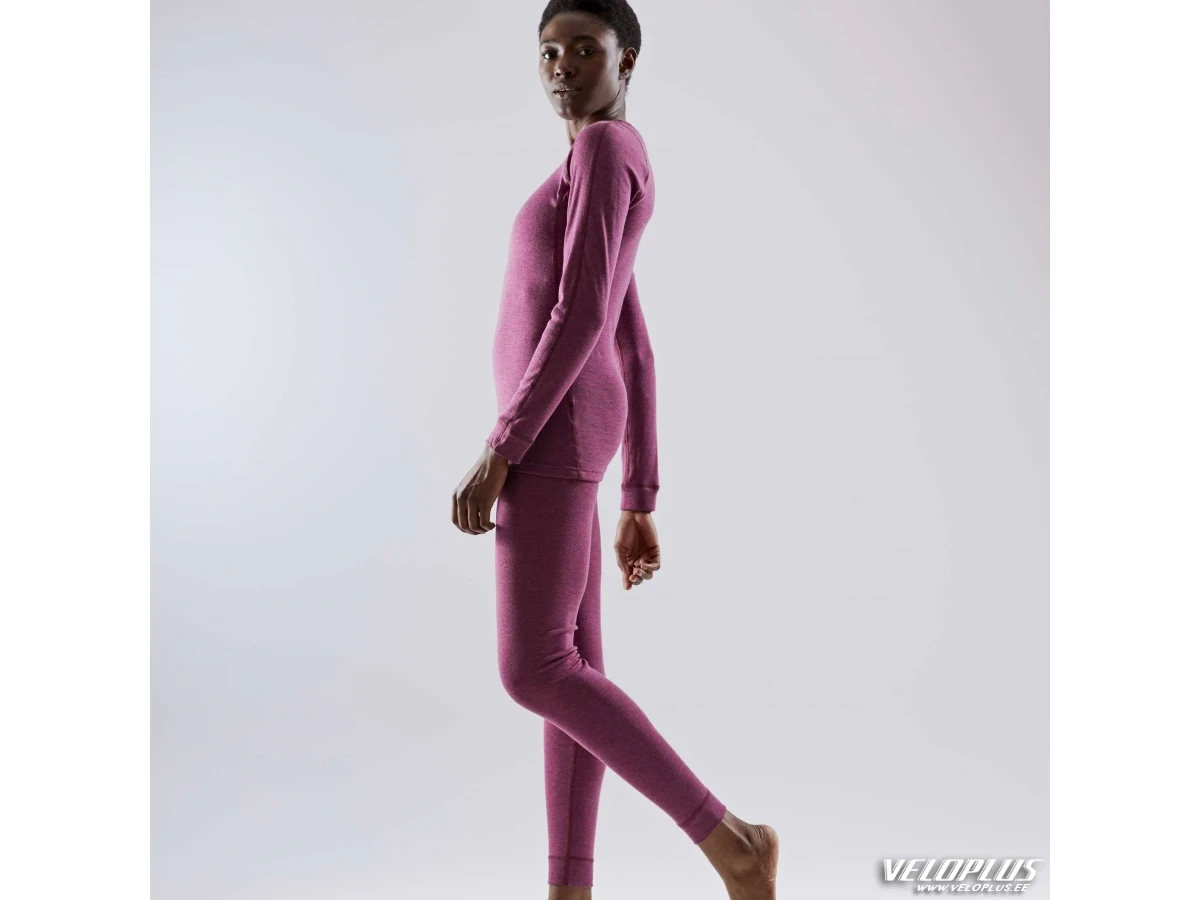 Spordipesu kmpl Craft CORE Wool Merino Set W/ naiste lilla L