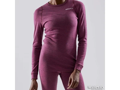 Spordipesu kmpl Craft CORE Wool Merino Set W/ naiste lila S