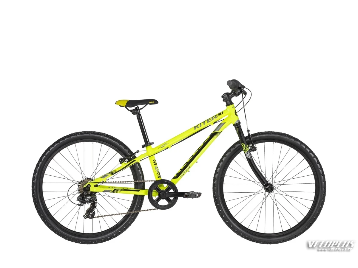 Kids bike Kellys Kiter 30 neon yellow 24"
