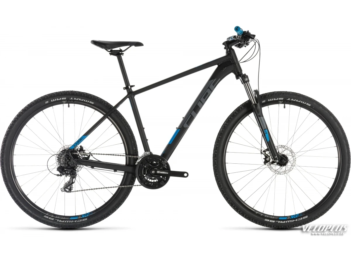 Bike Cube Aim black-n-blue 18"