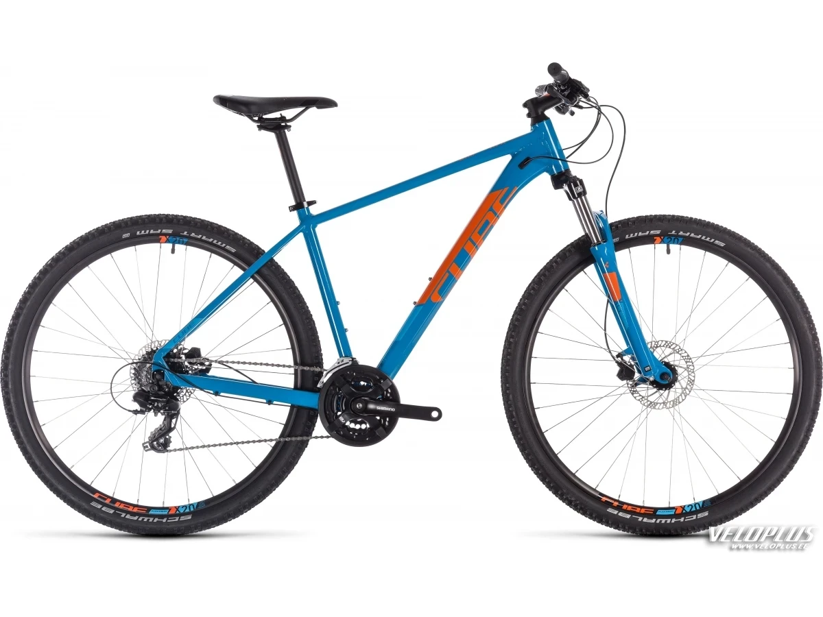 Bike Cube Aim Pro blue-n-orange 14"
