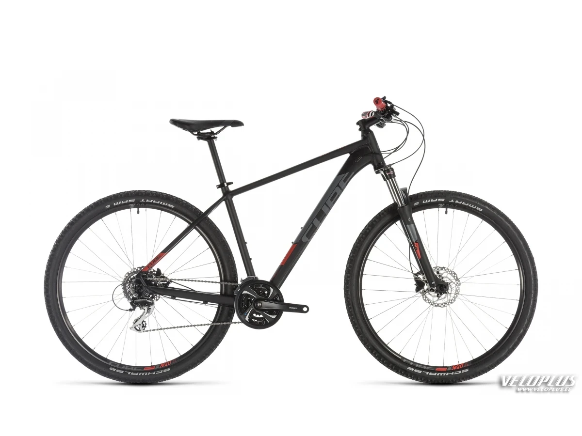 Bike Cube Aim Race black-n-red 17"