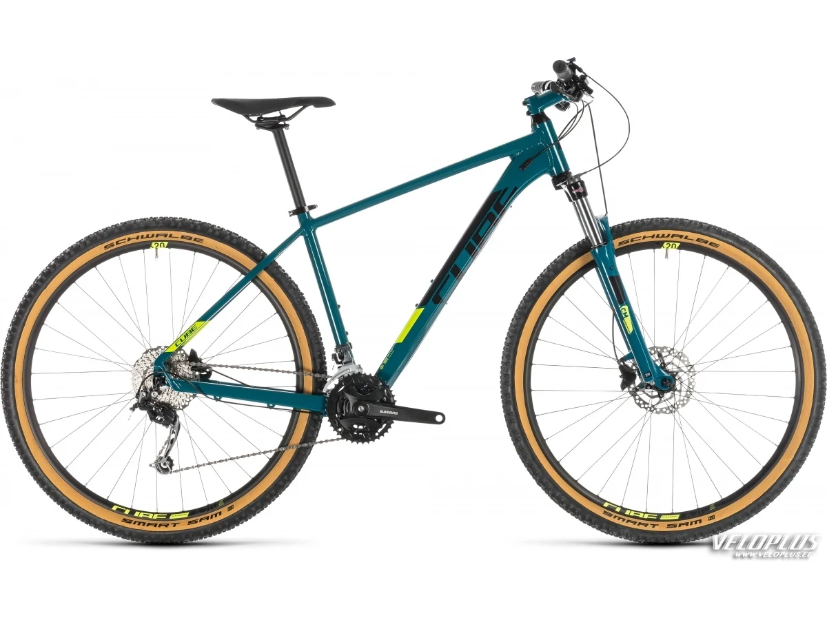 Bike Cube Aim SL pinetree-n-flashyellow 16"