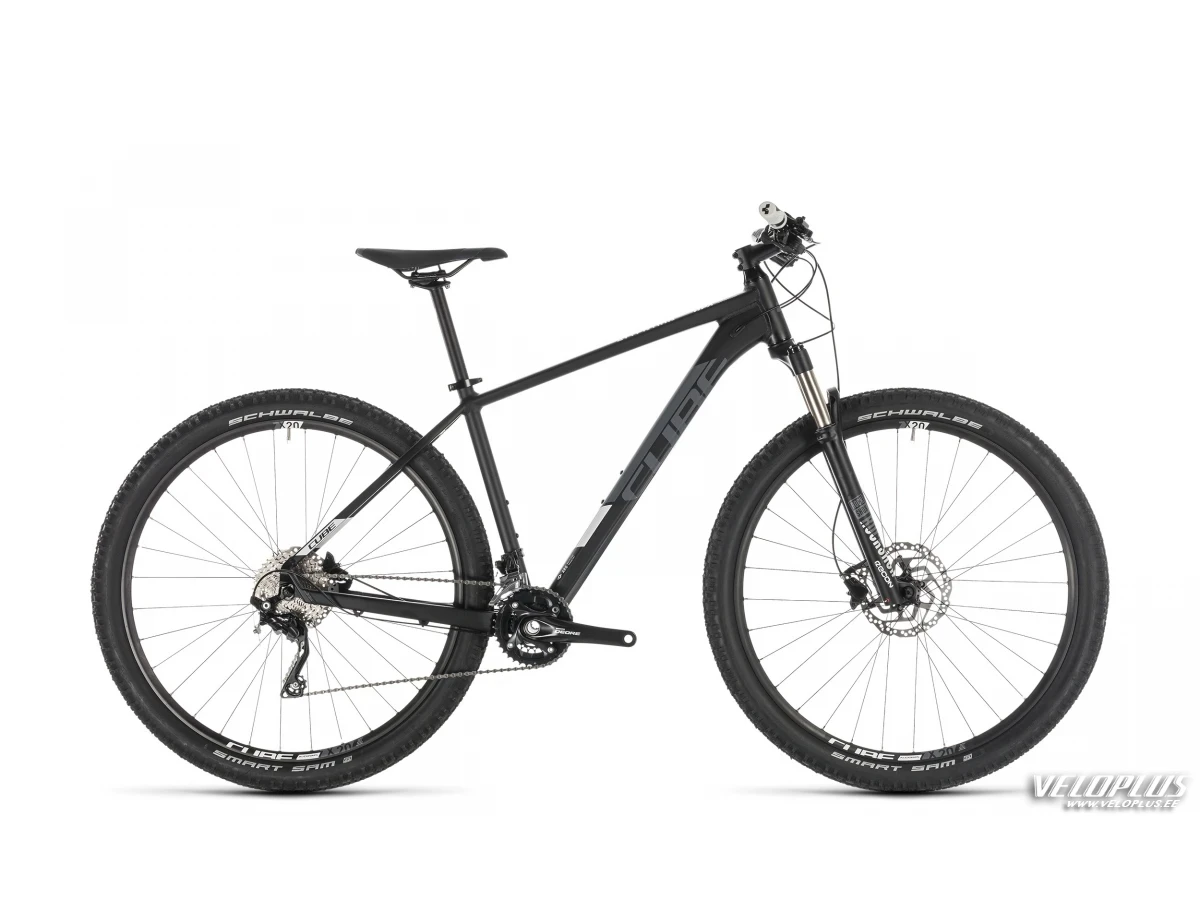 Bike Cube Attention SL black-n-white 14"