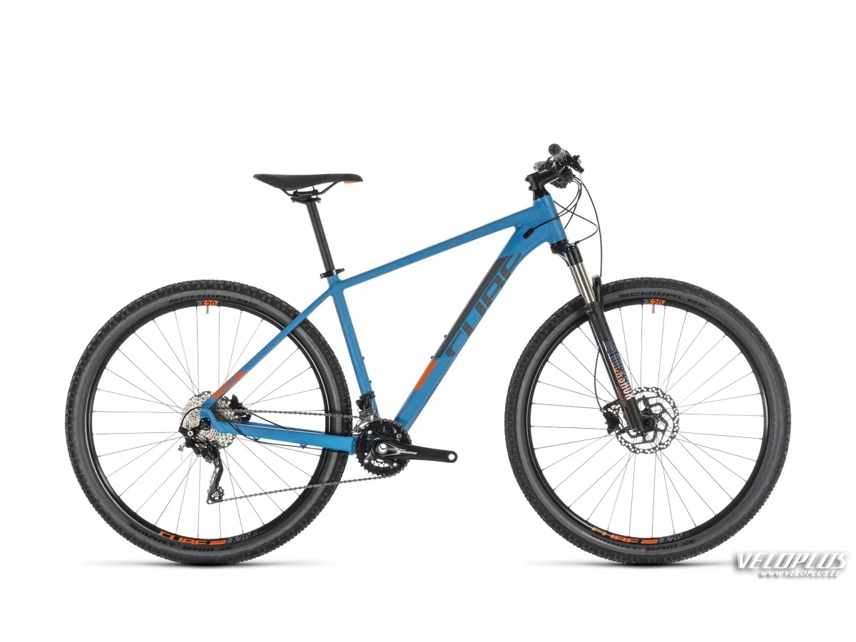 Bike Cube Attention SL blue-n-orange 21"