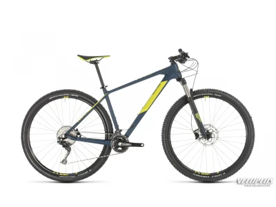 Bike Cube Reaction C:62 blue-n-lime 21"