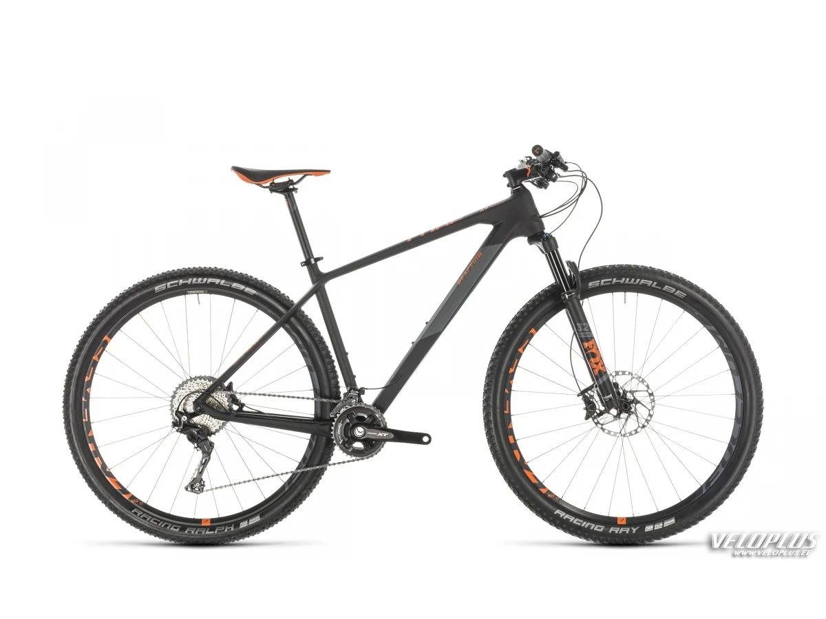Ratas Cube Reaction C:62 Race carbon-oranž 19"