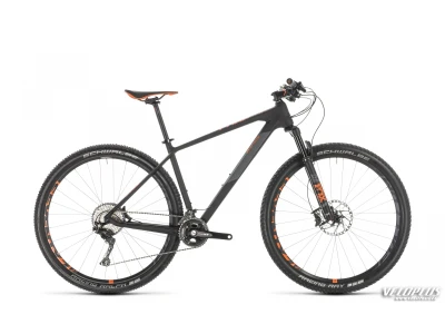 Ratas Cube Reaction C:62 Race carbon-oranž 19"