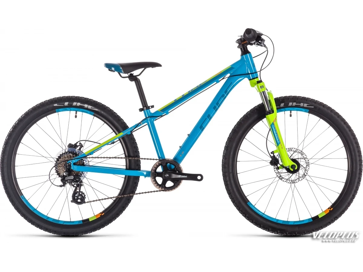 Bike Cube Acid 240 Disc reefblue-n-kiwi-n-red 24"