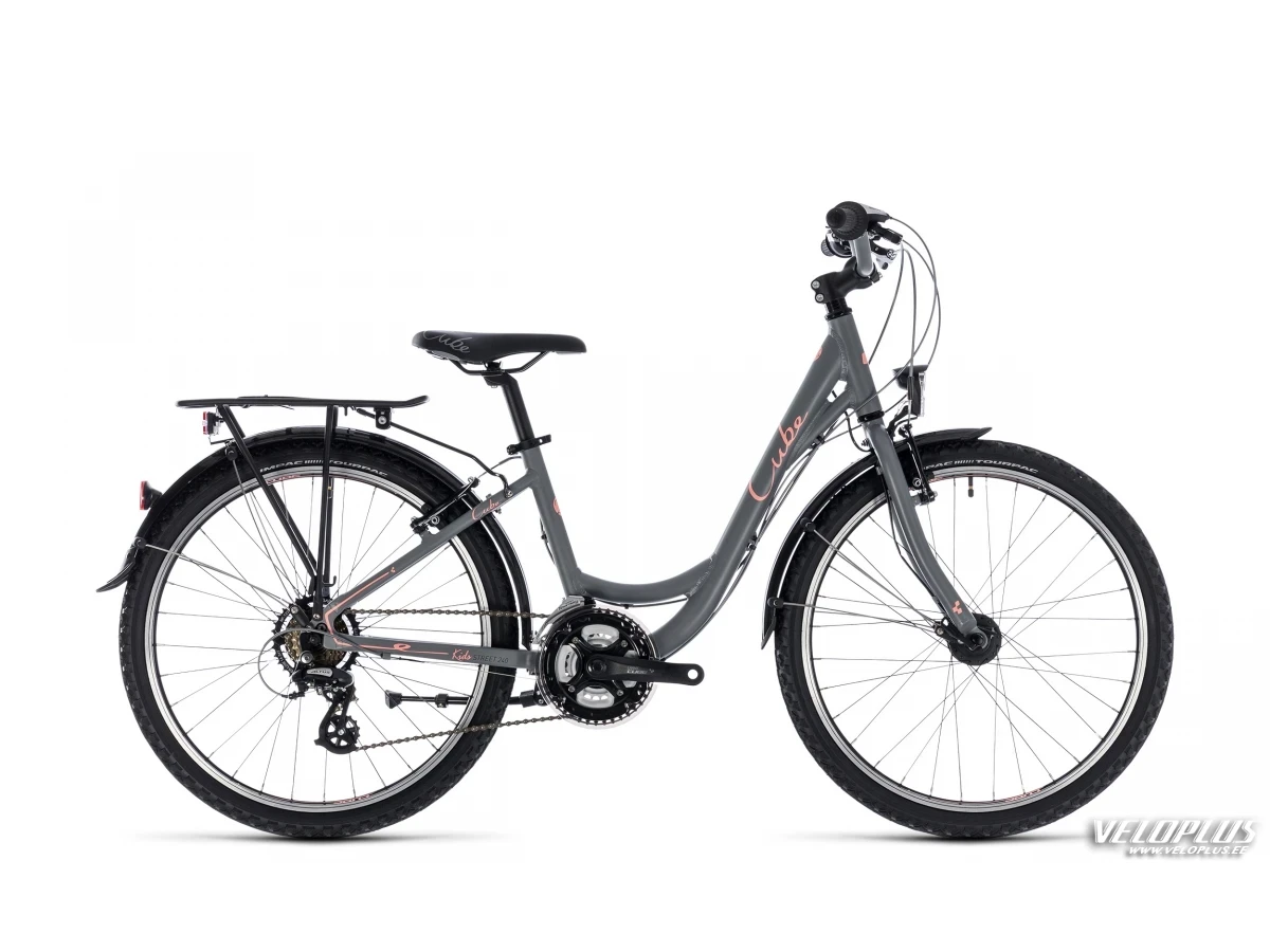 Bike Cube Ella 240 grey-n-coral 24"